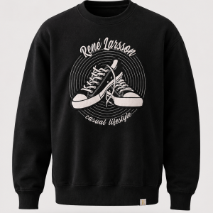 rené larsson retro style sweatshirt