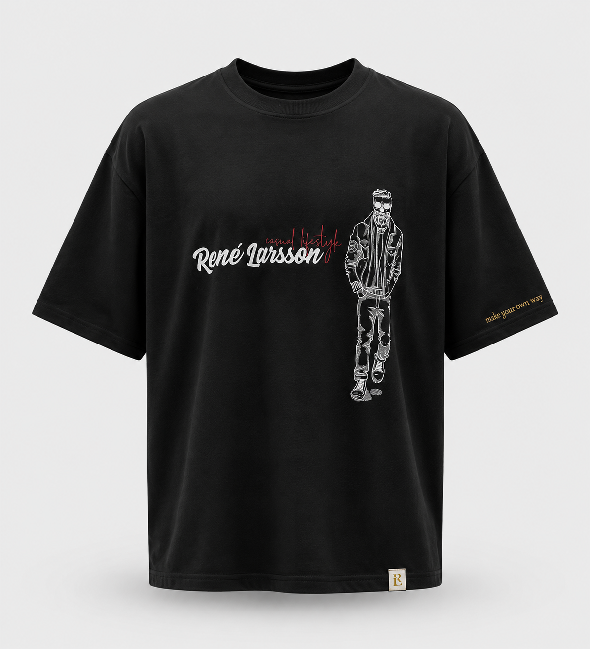 rené larsson casual till death t shirt